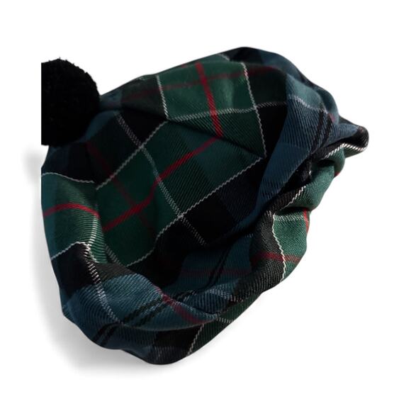 Scottish Traditional Tam o' Shanter Flat Bonnet, Acrylic  Kilt Hat - Picture 2 of 3